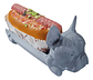 Porta Completos Perro Salchicha Hot Dog (1 Unidad) Variedad - Miniatura 2