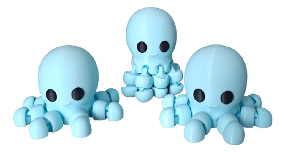 Juguete Mini Pulpo Articulado 1