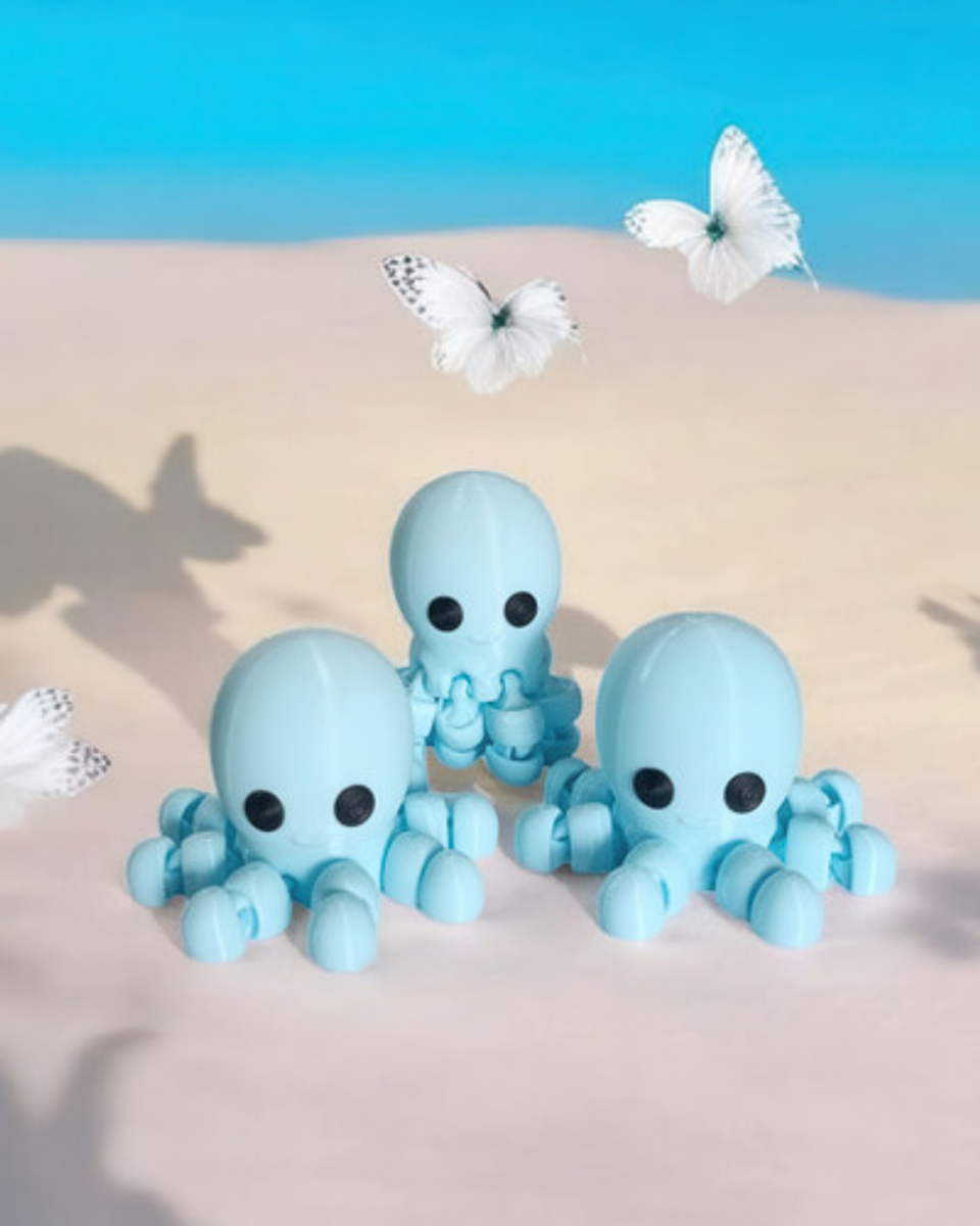 Juguete Mini Pulpo Articulado 6