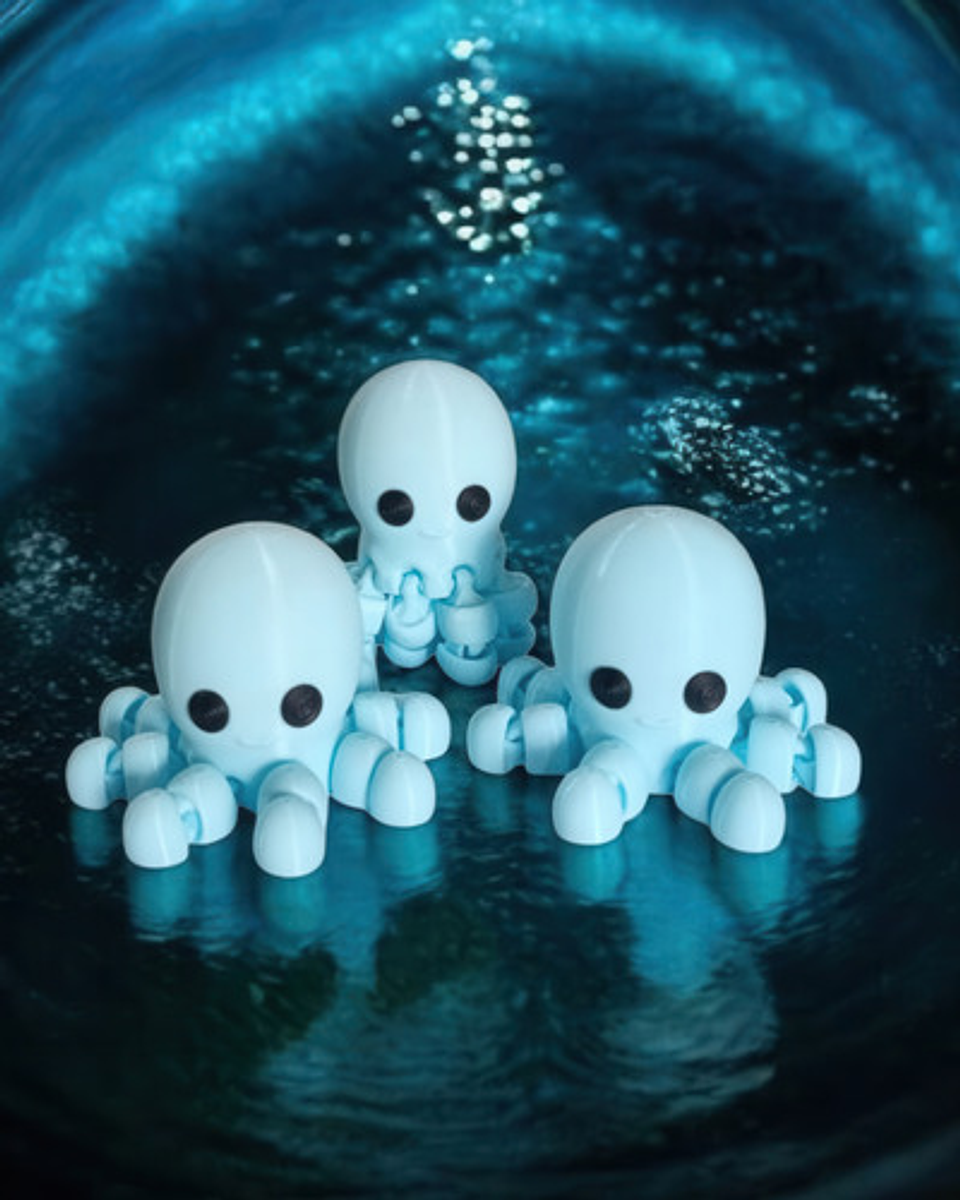 Juguete Mini Pulpo Articulado 9