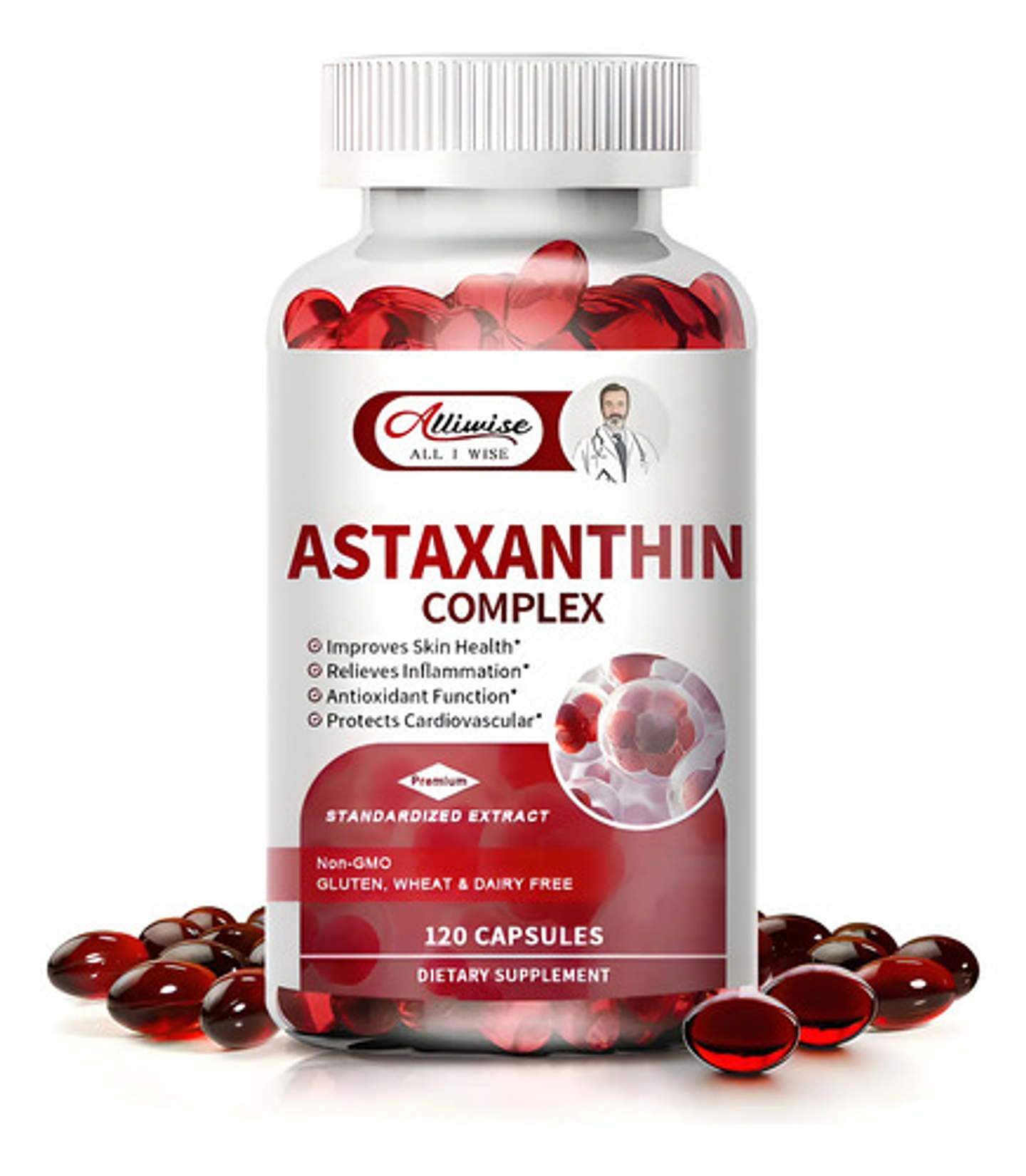 Astaxantina Complex Epa Y Dha 120 Cápsulas 1