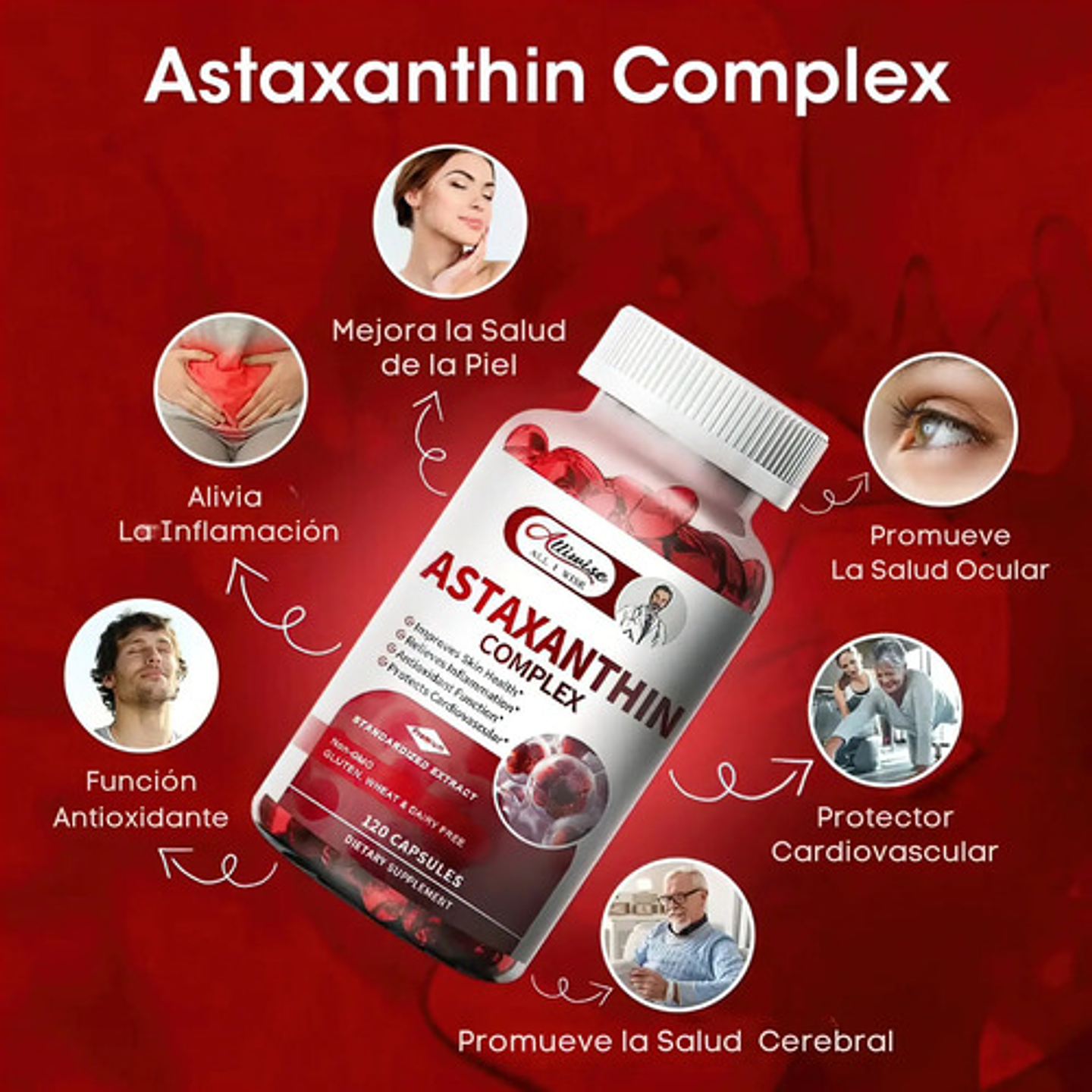 Astaxantina Complex Epa Y Dha 120 Cápsulas 3