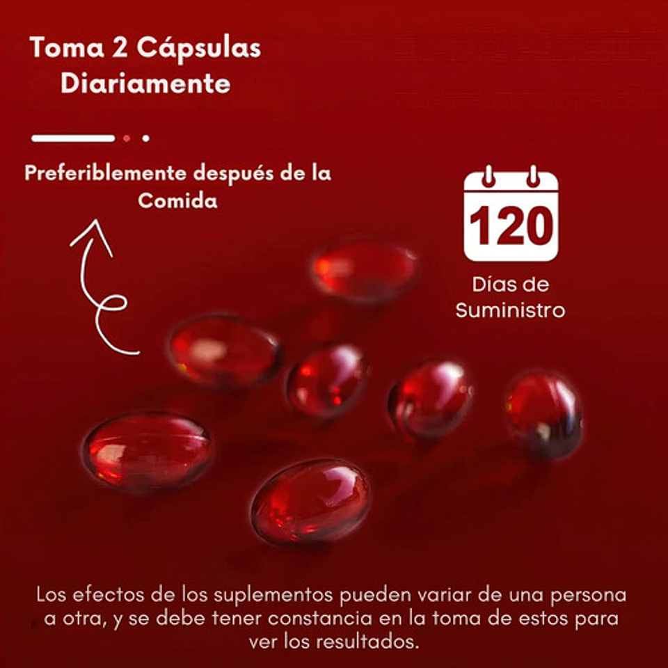 Astaxantina Complex Epa Y Dha 120 Cápsulas 6