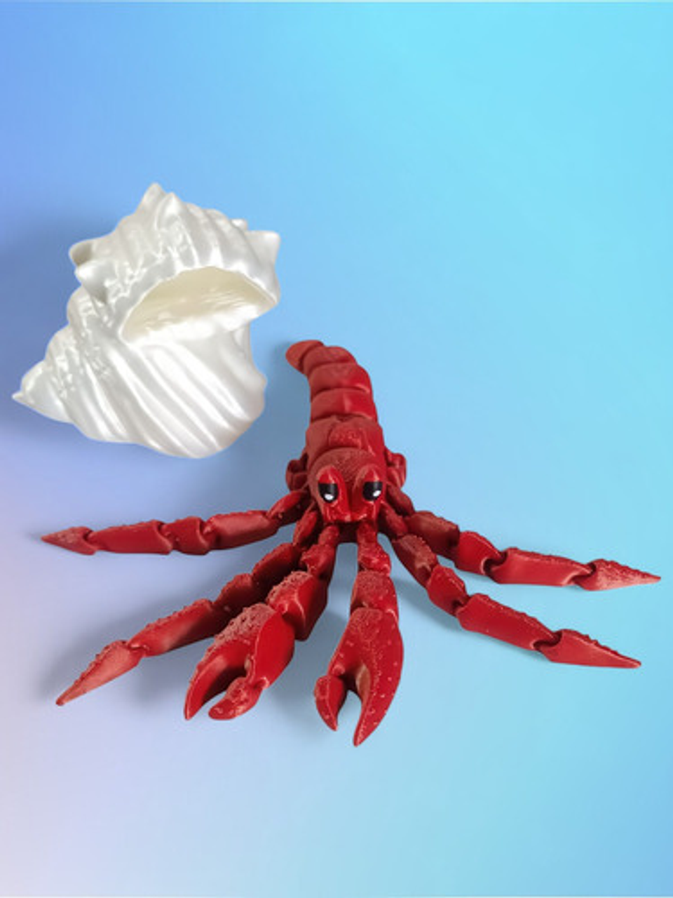 Cangrejo Ermitaño Impresión 3d Decorativo 4