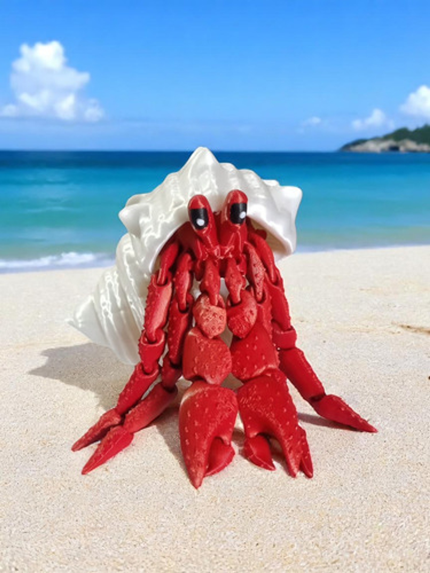 Cangrejo Ermitaño Impresión 3d Decorativo 5