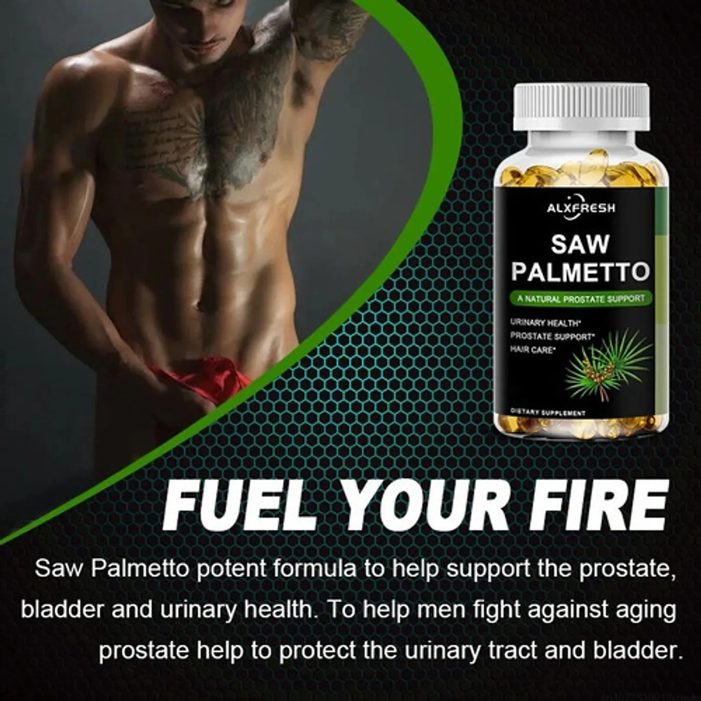 Daitea Saw Palmetto 60 Capsulas sin Sabor 3