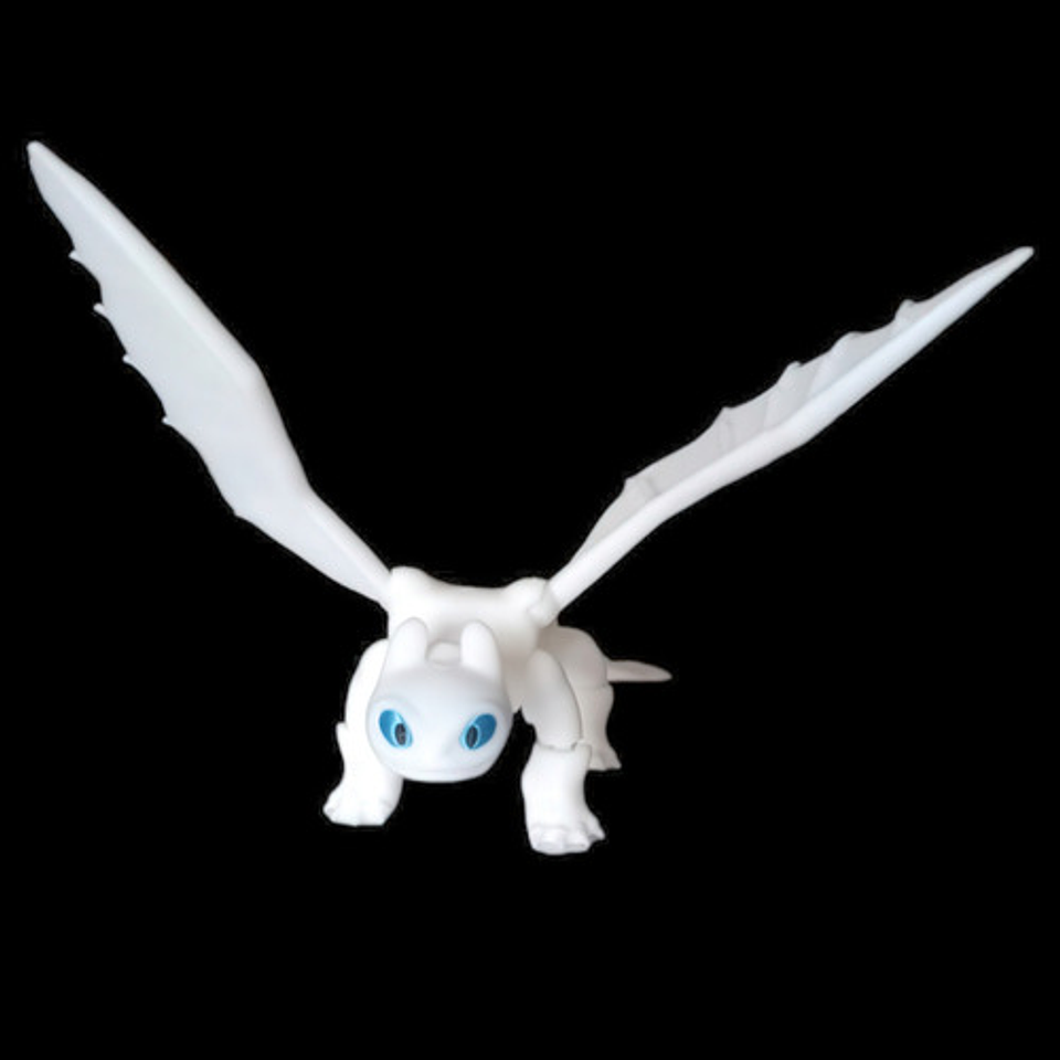 Juguete Articulado Furia Luminosa  Cómo Entrenar A Tu Dragón 2