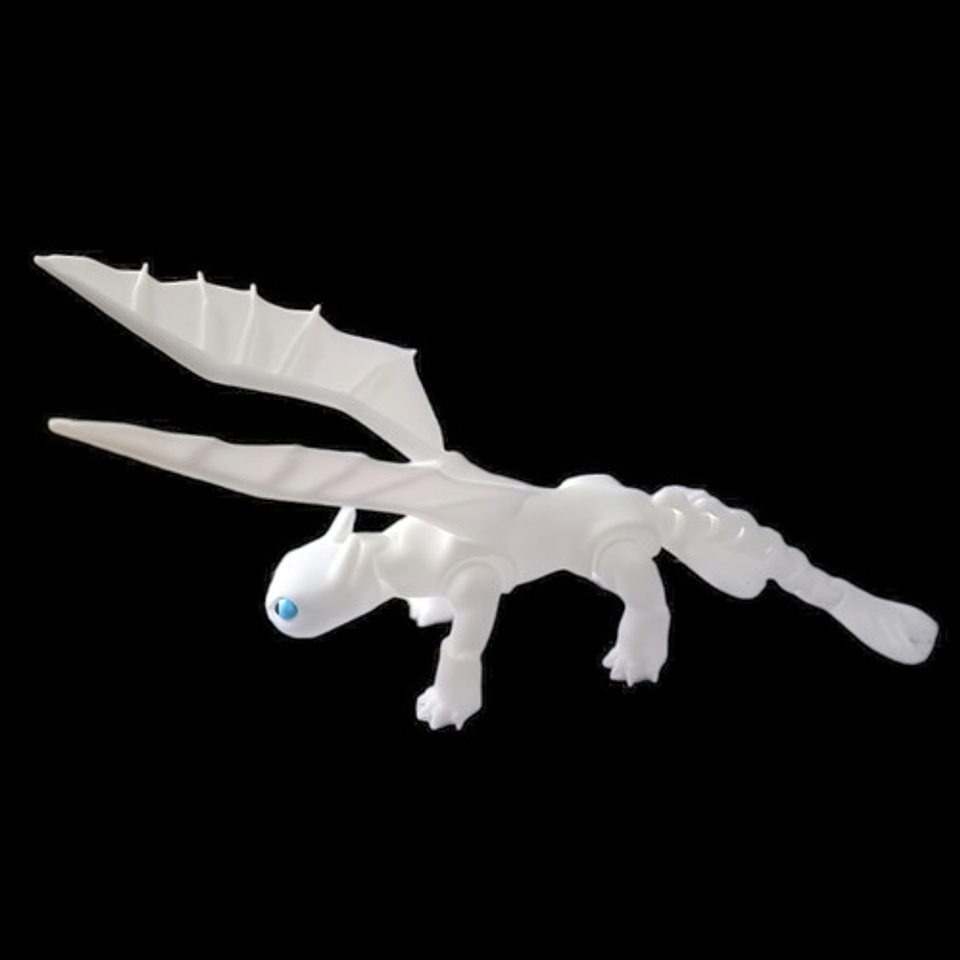 Juguete Articulado Furia Luminosa  Cómo Entrenar A Tu Dragón 4