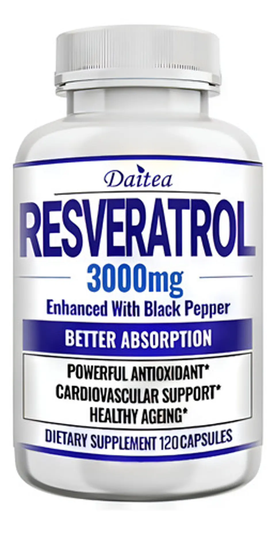 Resveratrol 300Mg Ultra Concentrado 120 Cápsulas Original 1