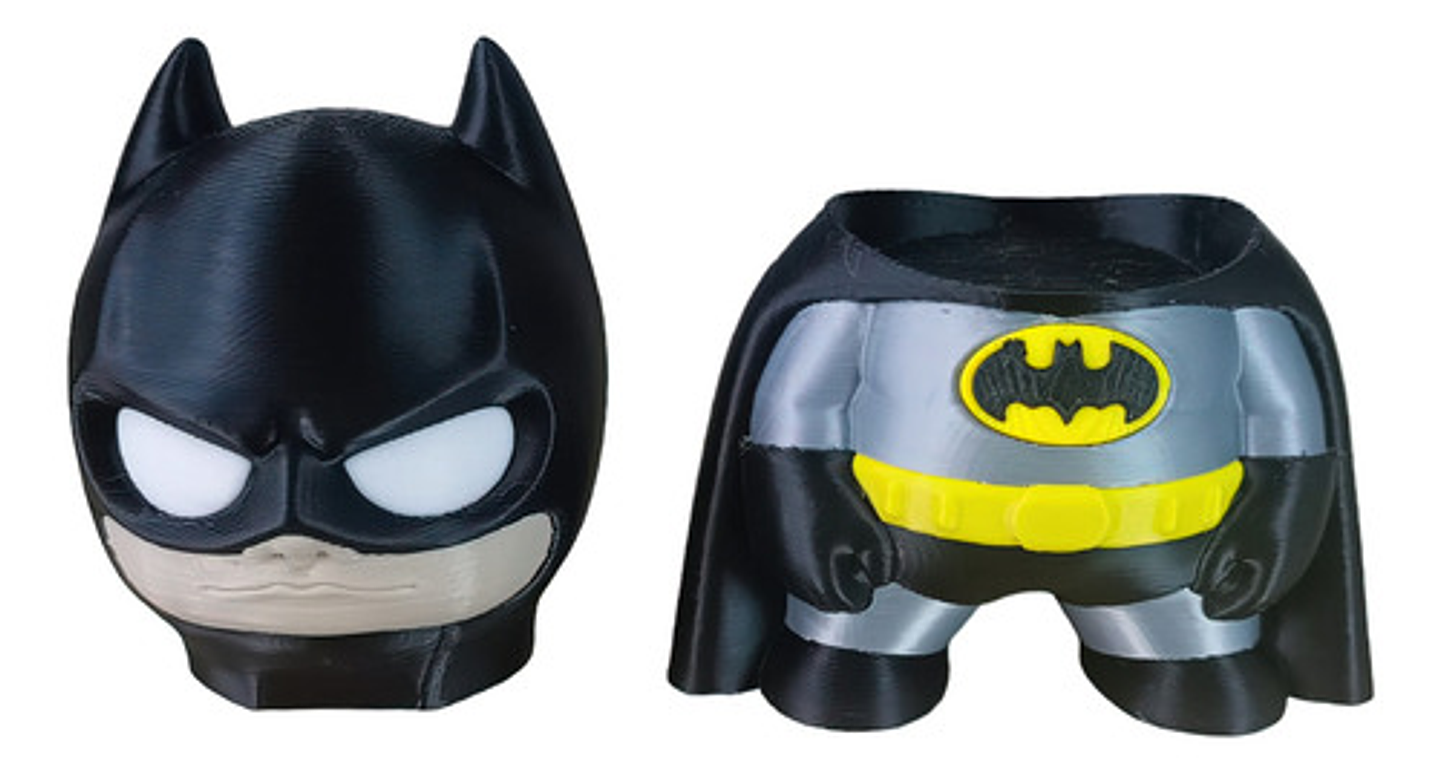 Figura De Mini Batman Impreso En 3d 3