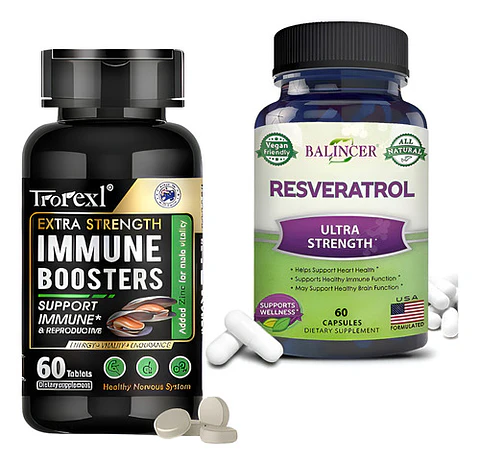 Pack Resveratrol + Formula Botanica Masculina 120 Capsulas