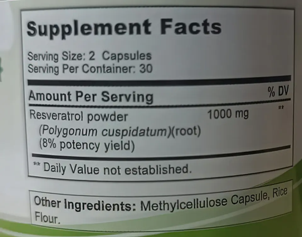 Pack Resveratrol + Formula Botanica Masculina 120 Capsulas 2