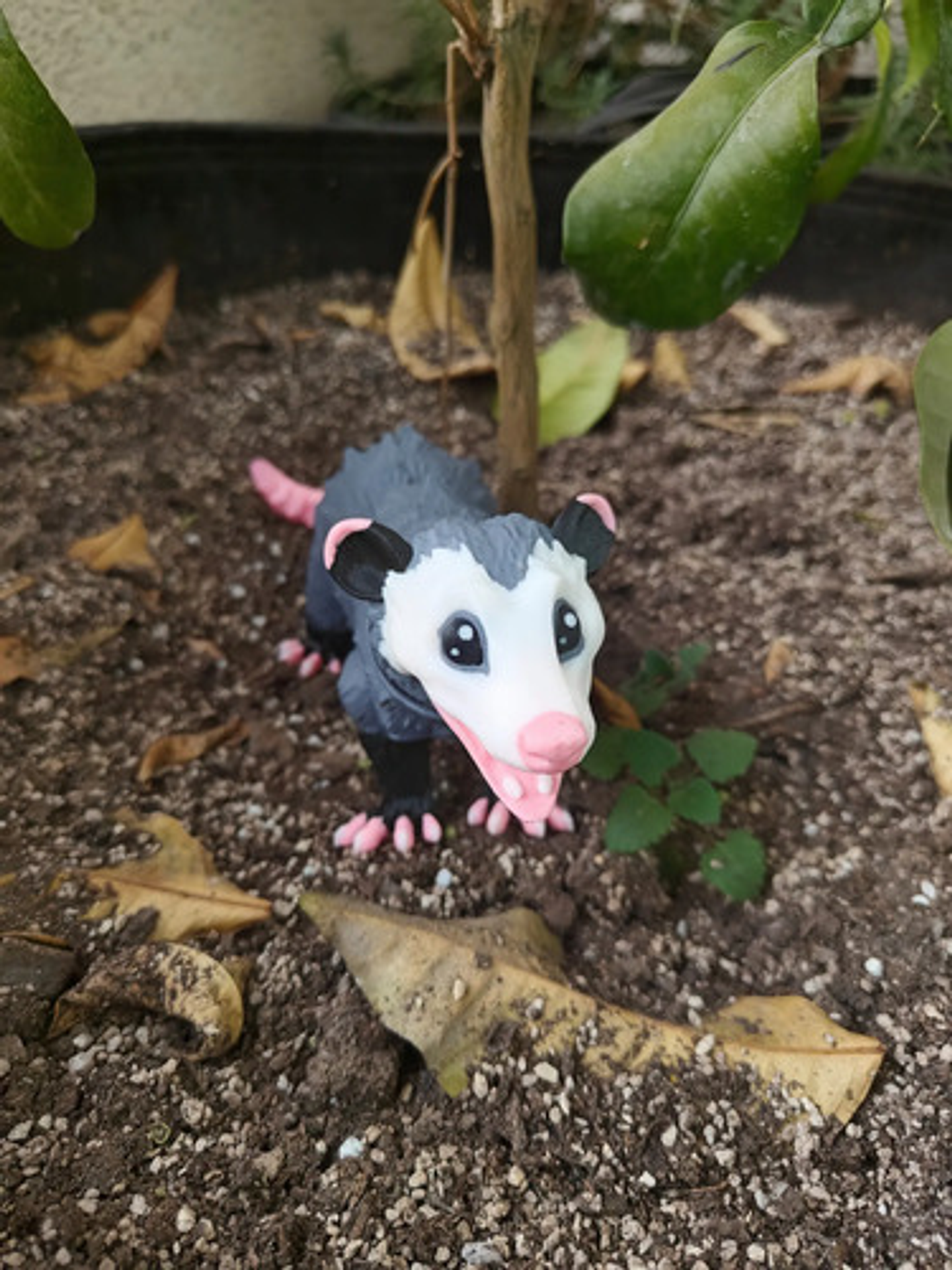 Figura De Zarigüeya Articulada Impresa En 3d 2