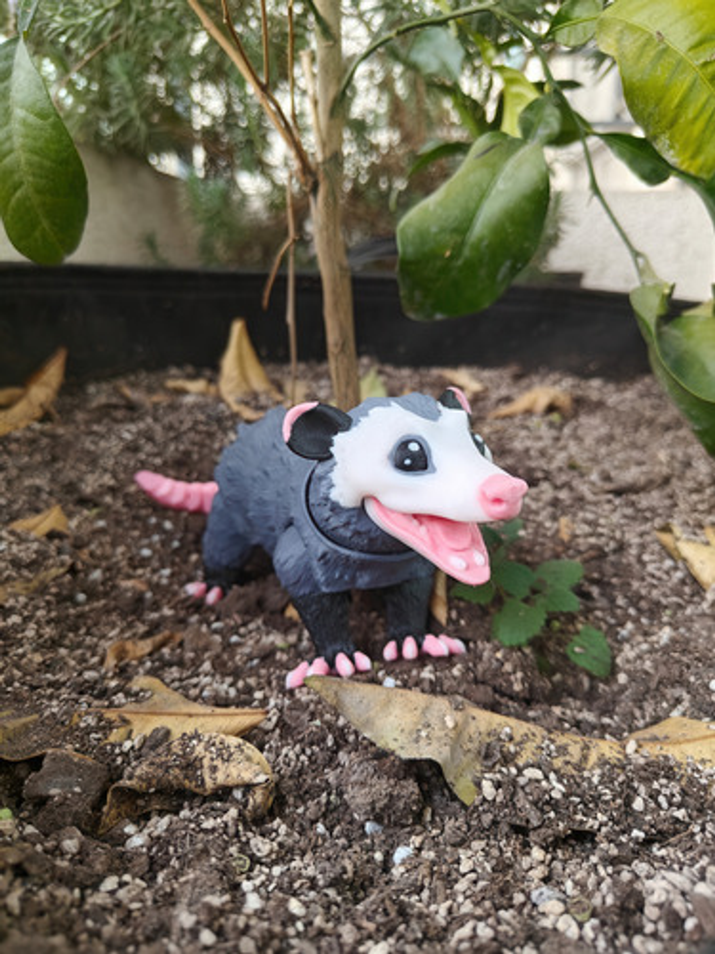 Figura De Zarigüeya Articulada Impresa En 3d 7