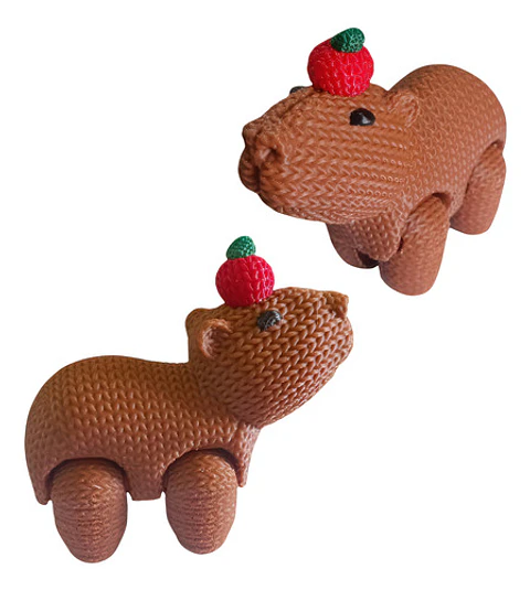 Juguete Capibara Articulada