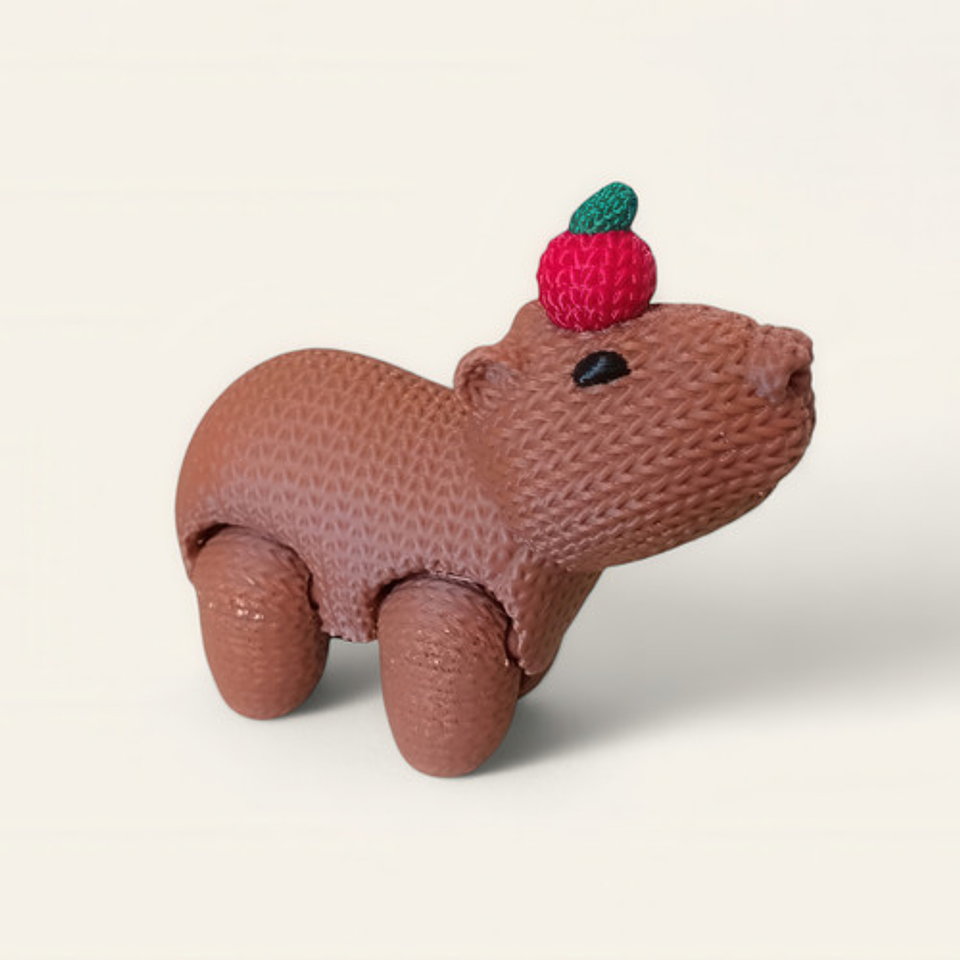 Juguete Capibara Articulada 4