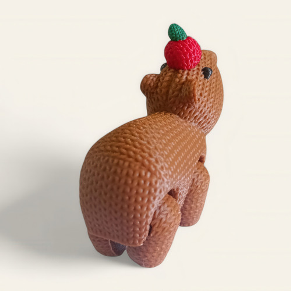 Juguete Capibara Articulada 8