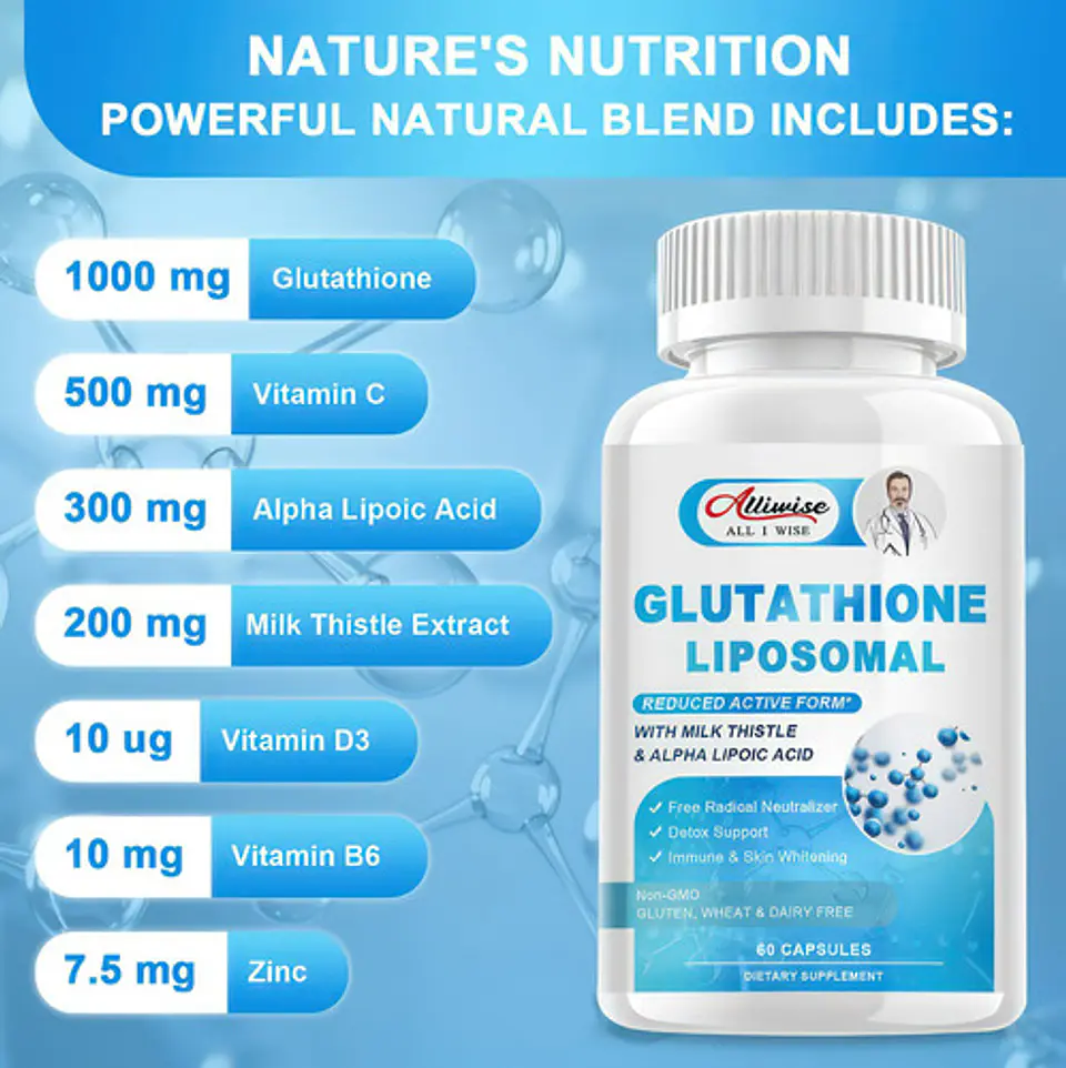 Pack Glutation Liposomal Y Resveratrol 1500 Mg 120 Cáps 4