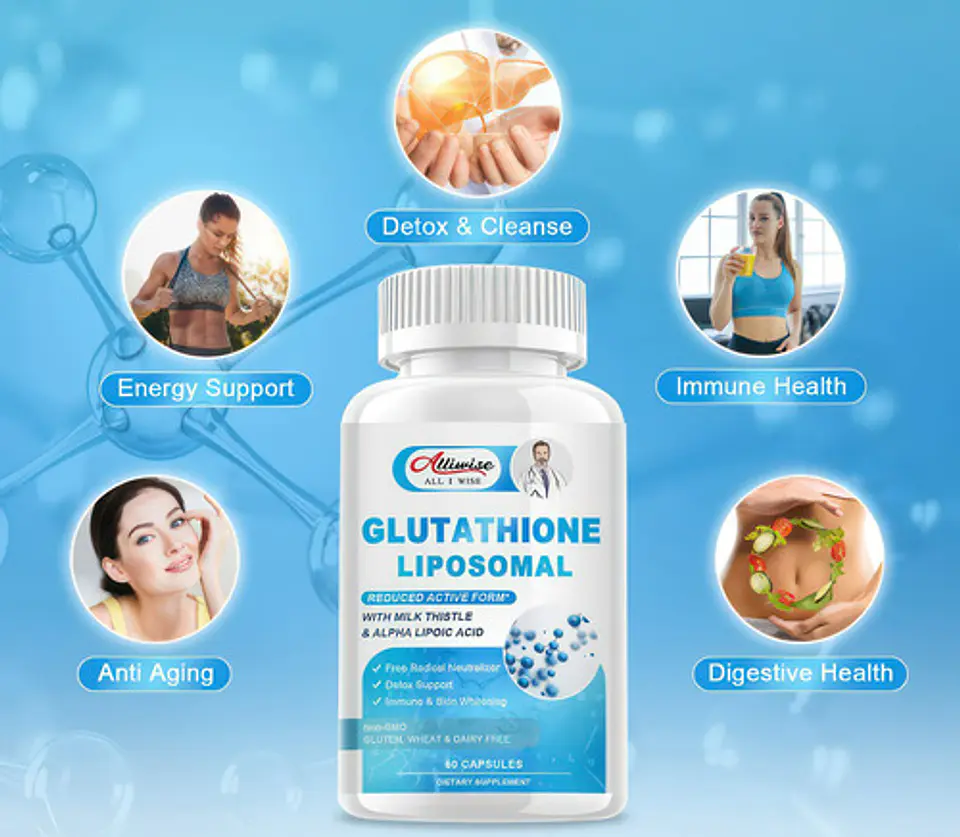 Pack Glutation Liposomal Y Resveratrol 1500 Mg 120 Cáps 6