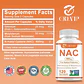 N-Acetilcisteína Nac 600 Mg Con Selenium 120 Cápsulas - Miniatura 2