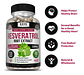 Pack Resveratrol 1200 Mg  120 Cápsulas X 2unidades - Miniatura 3
