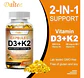 Vitamina D3 + Vitamina K2 5000Iu 120 Cápsulas - Miniatura 5