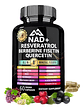 Nad+ Resveratrol Berberina Fisetin Quercetin 18 En 1 60 Cáp - Miniatura 1