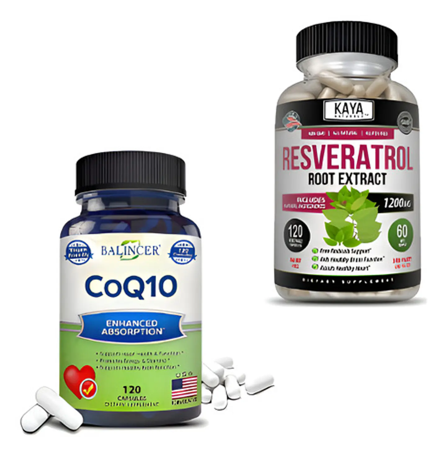 Pack Resveratrol 1200Mg & Coenzima Q10 400Mg 240 Cáp 1