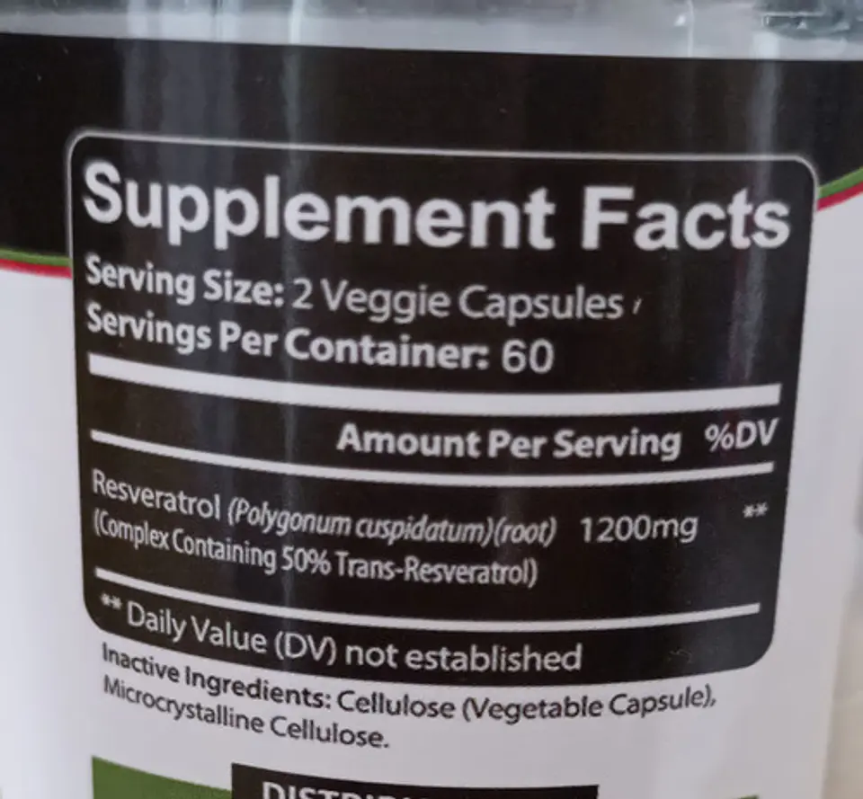 Pack Resveratrol 1200Mg & Coenzima Q10 400Mg 240 Cáp 3