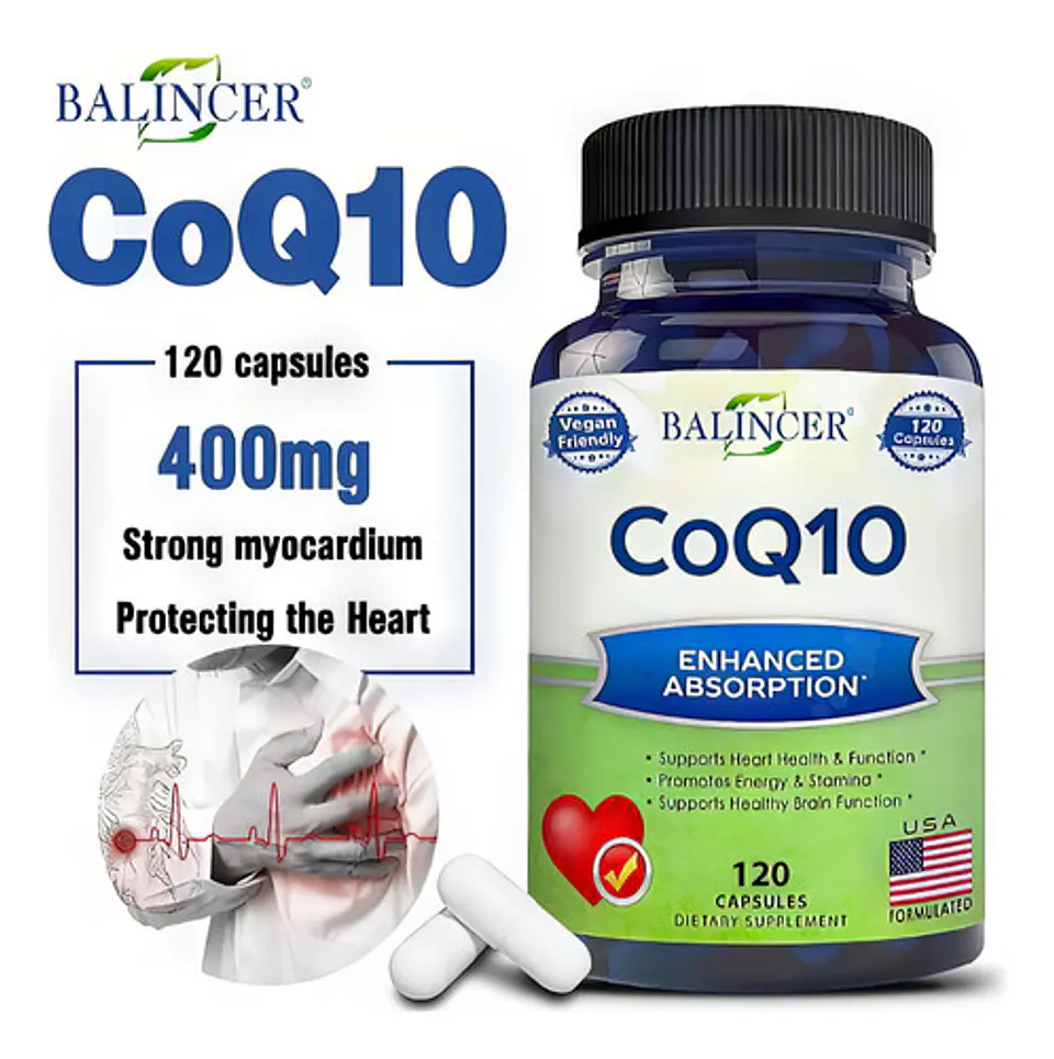 Pack Resveratrol 1200Mg & Coenzima Q10 400Mg 240 Cáp 7