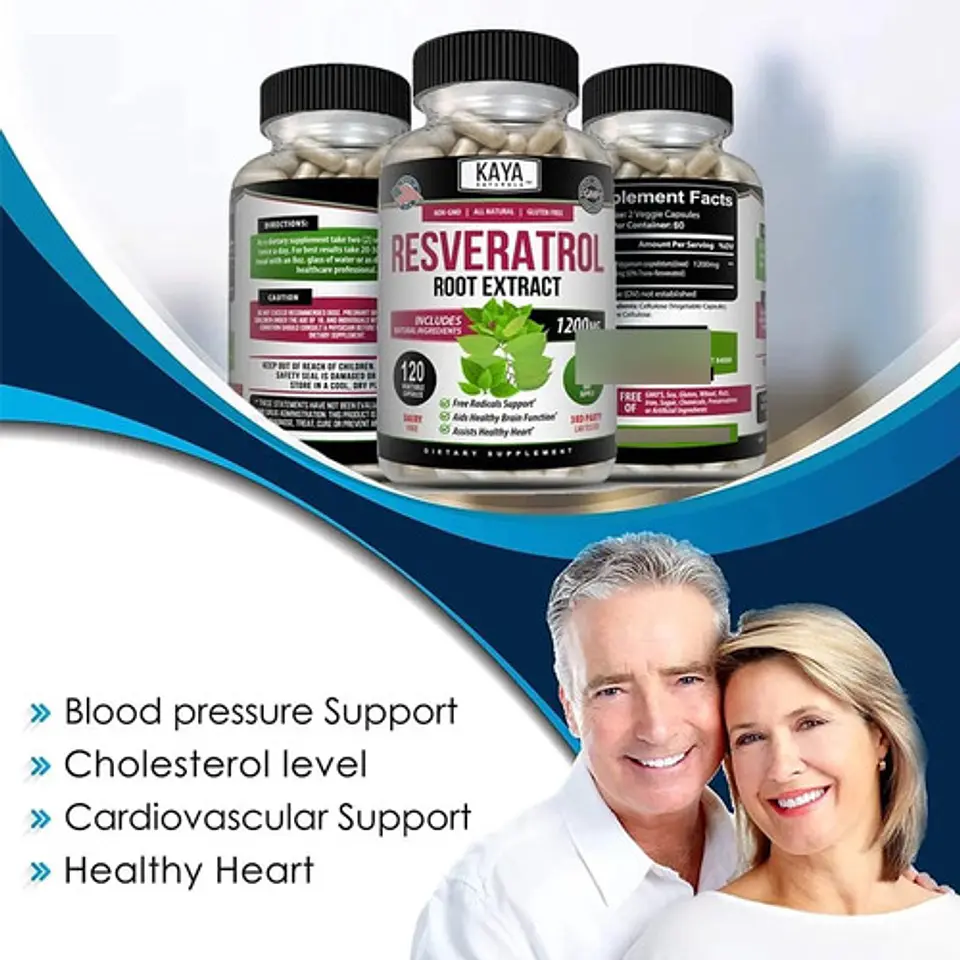 Pack Resveratrol 1200Mg & Coenzima Q10 400Mg 240 Cáp 9