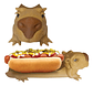 Porta Completos Hot Dog Diseño Capibara X 1 Unidad - Miniatura 1
