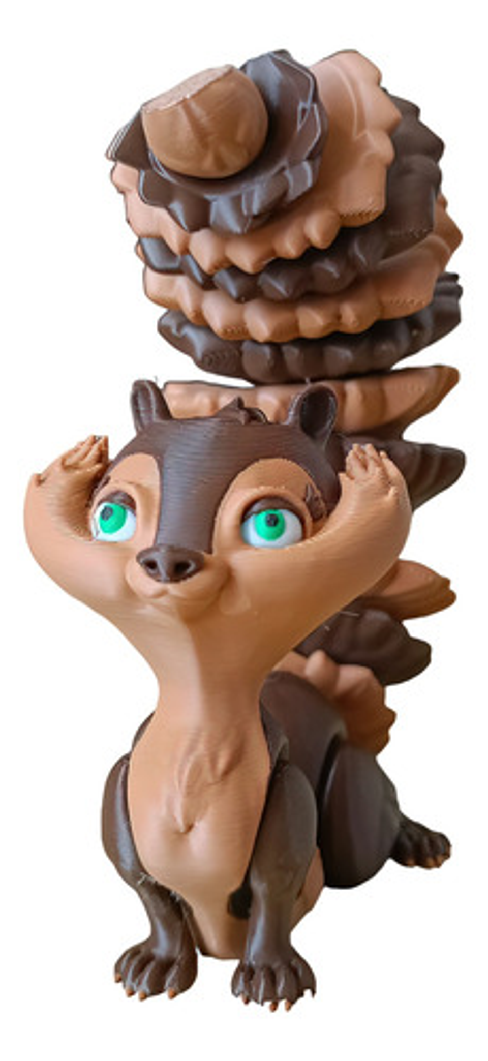 Juguete Divertido De Ardilla Articulada 2