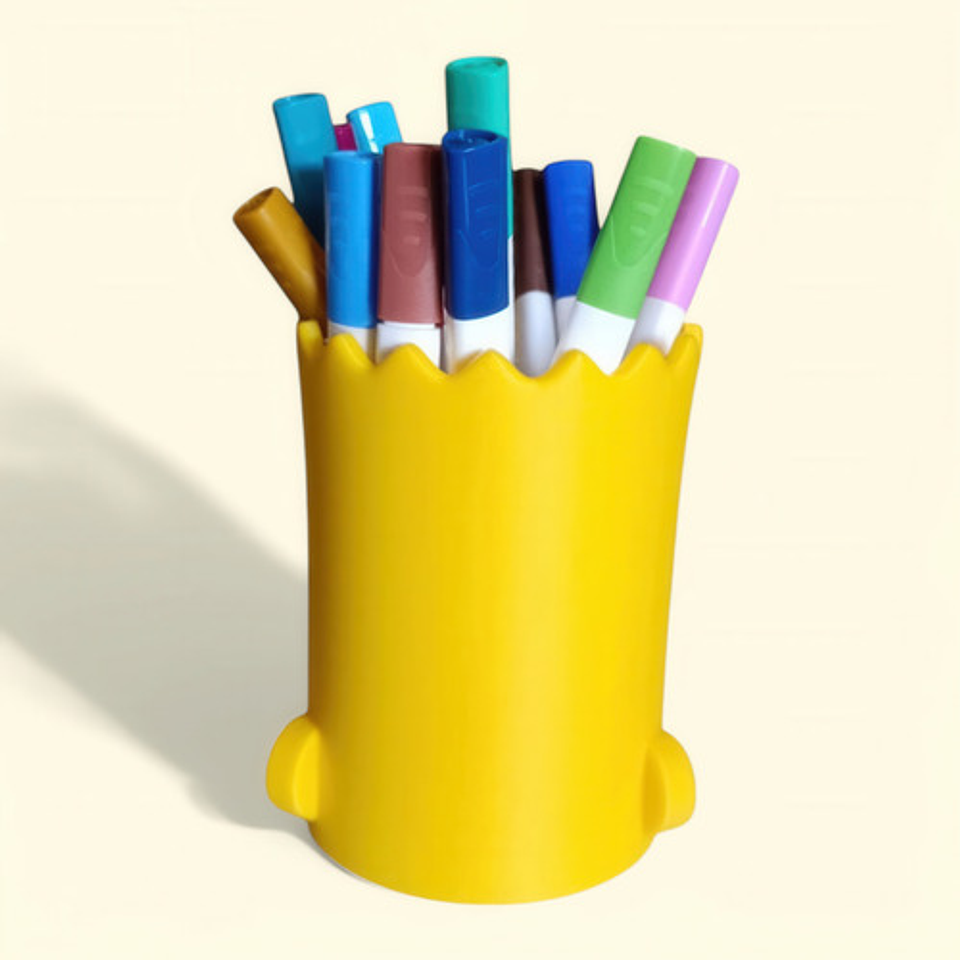 Organizador De Lápices, Plumones Diseño De Bart Simpson 4