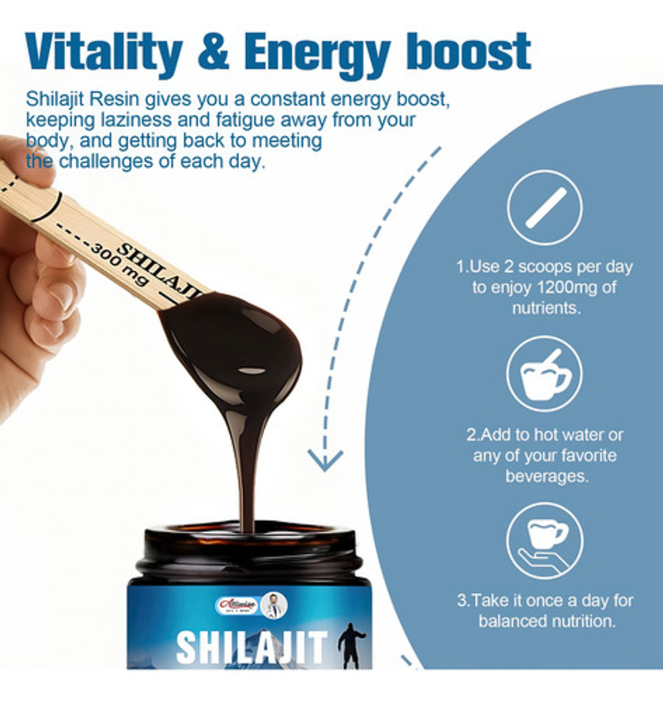 Shilajit Extracto Puro De Resina Shilajit Del Himalaya 600mg 3