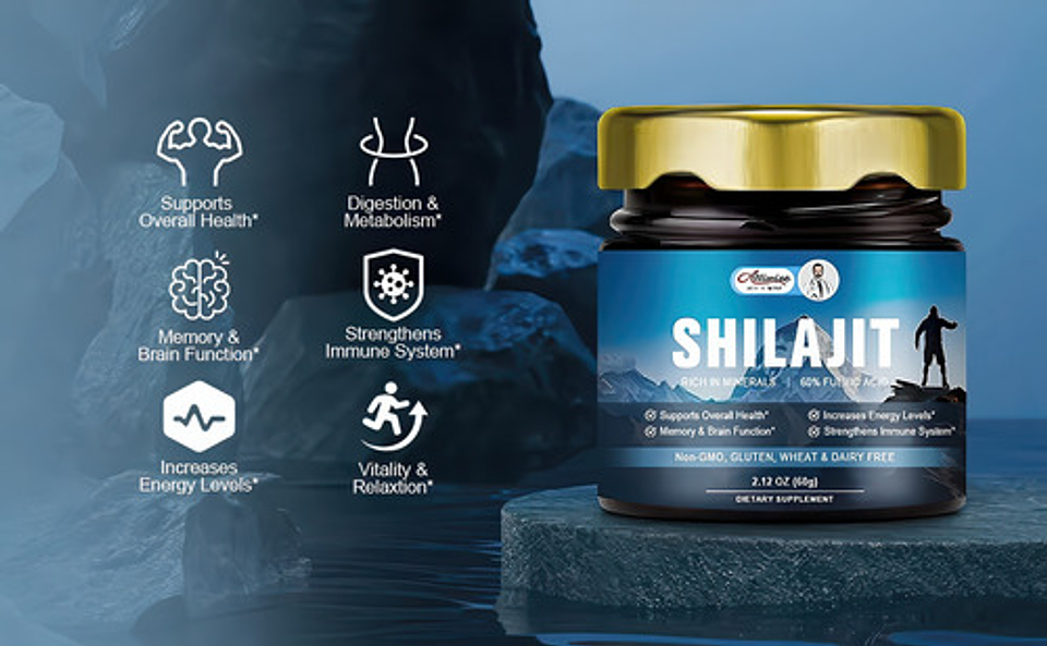 Shilajit Extracto Puro De Resina Shilajit Del Himalaya 600mg 6