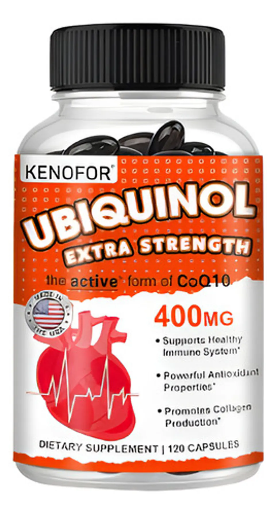 Pack 3 Ubiquinol 400Mg + 2 Glutatión Liposomal 120 Cápsulas 2