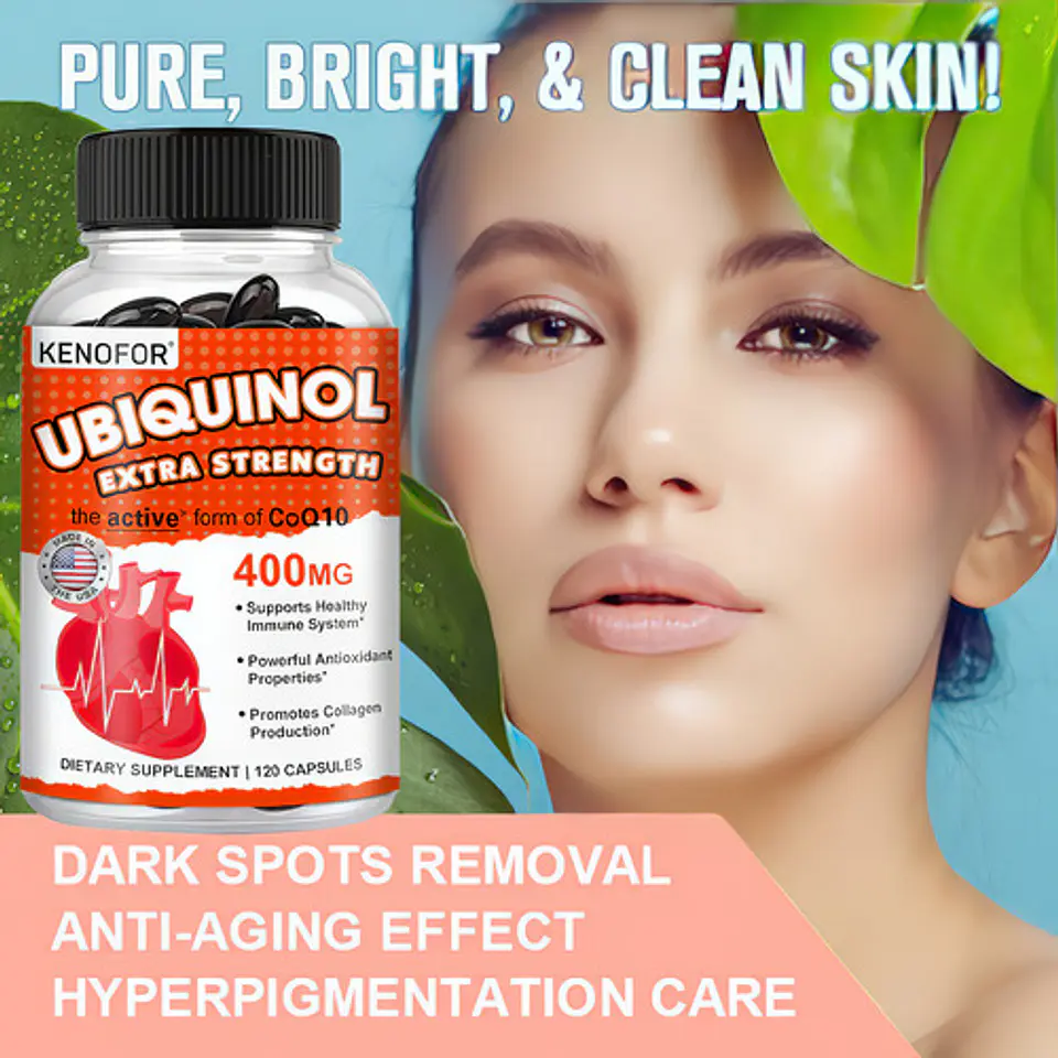 Pack 3 Ubiquinol 400Mg + 2 Glutatión Liposomal 120 Cápsulas 3