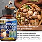 Organic Mushroom Complex Hongo 10 En 1 Melena De León 120 Cp - Miniatura 5