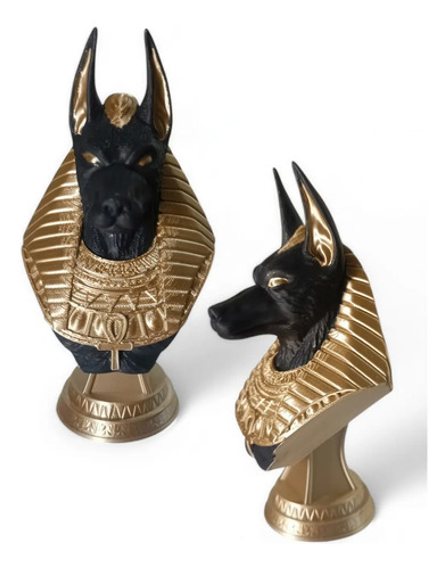 Decoración Dioses Egipcios Anubis Ra Y Osiris (pack X3 Unds) 2
