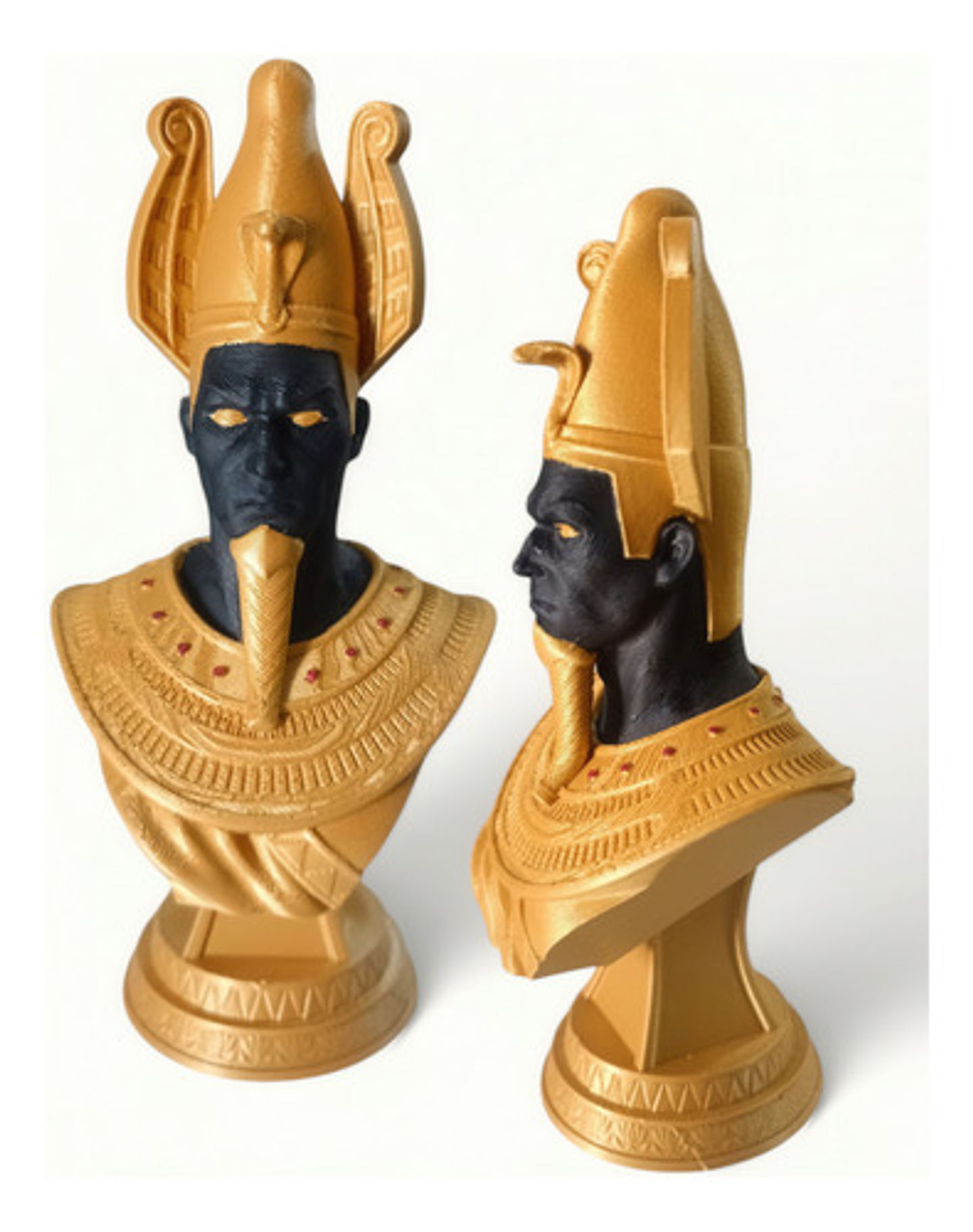 Decoración Dioses Egipcios Anubis Ra Y Osiris (pack X3 Unds) 4