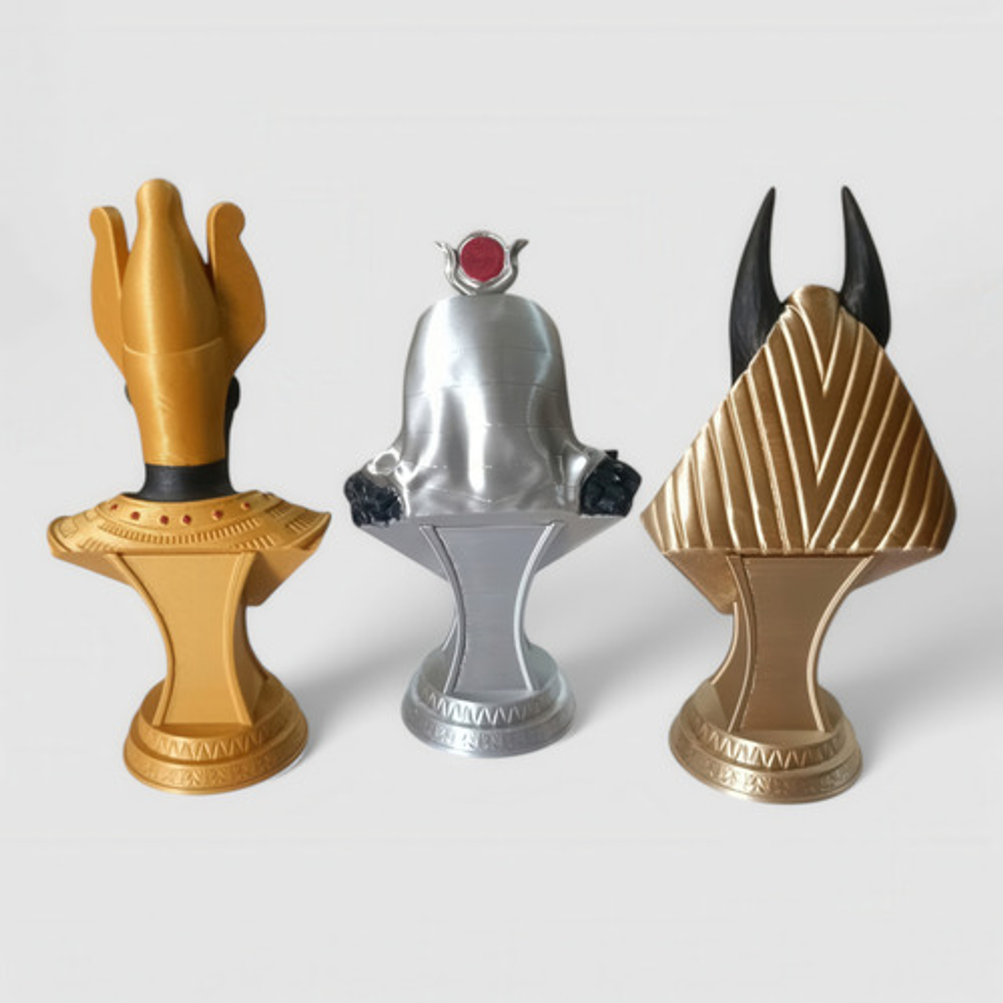 Decoración Dioses Egipcios Anubis Ra Y Osiris (pack X3 Unds) 6