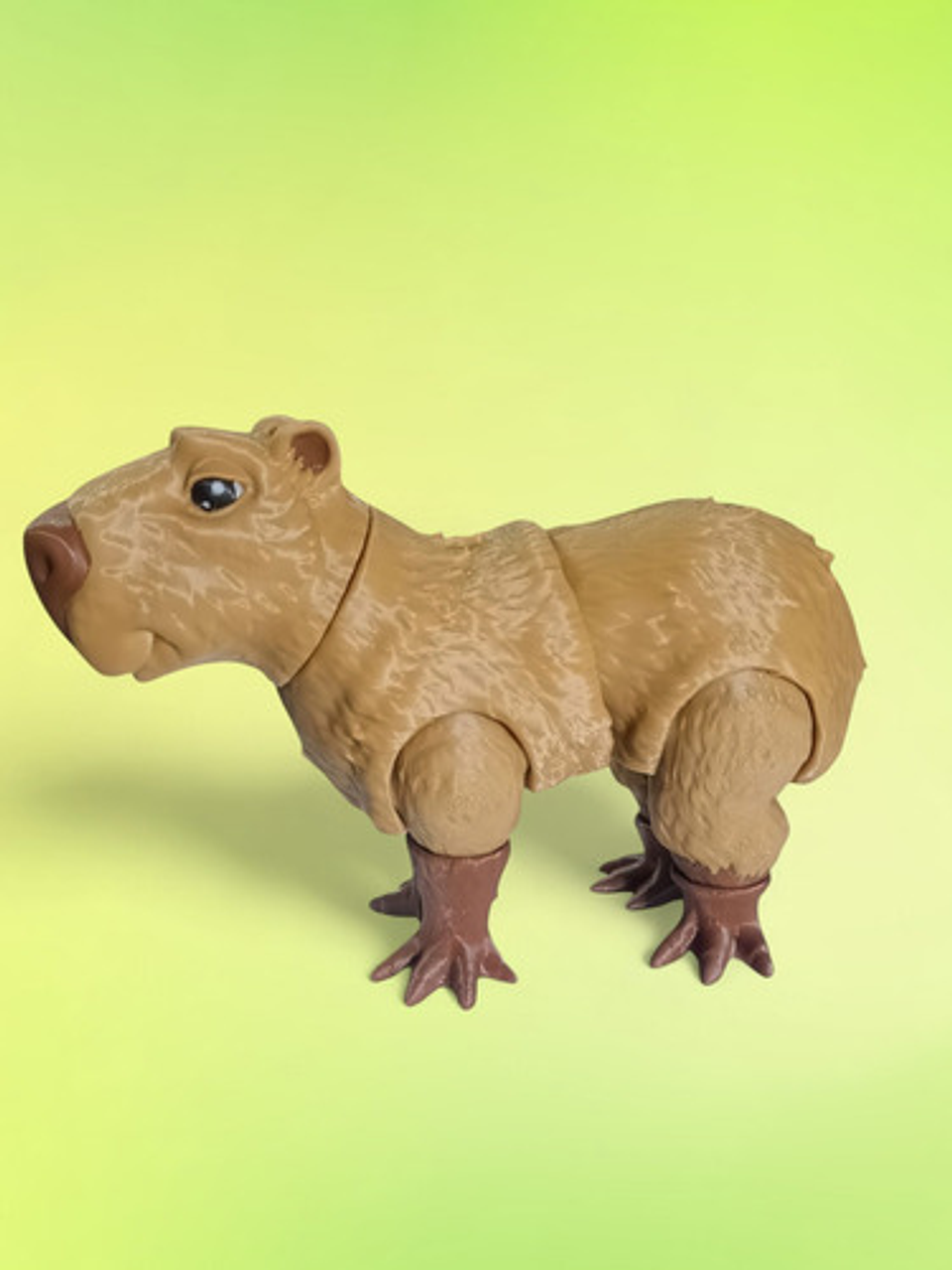 Figura De Capibara Articulada Impresa En 3d 4