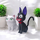 Set Figura De Gato Jiji Y Gata Lily De Kiki Studios Ghilbi - Miniatura 2