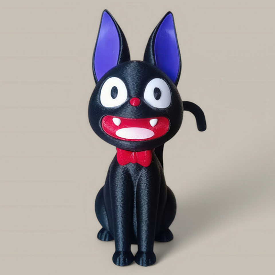 Set Figura De Gato Jiji Y Gata Lily De Kiki Studios Ghilbi 4