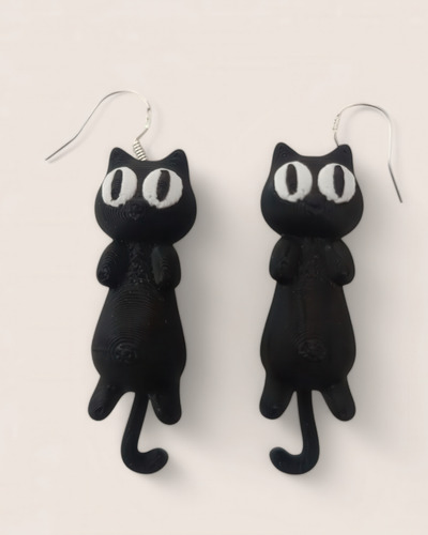 Aros Aretes Pendientes De Gato Gatito Colgantes Petlovers 4