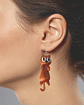 Aros Aretes Pendientes De Gato Gatito Colgantes Petlovers - Miniatura 7