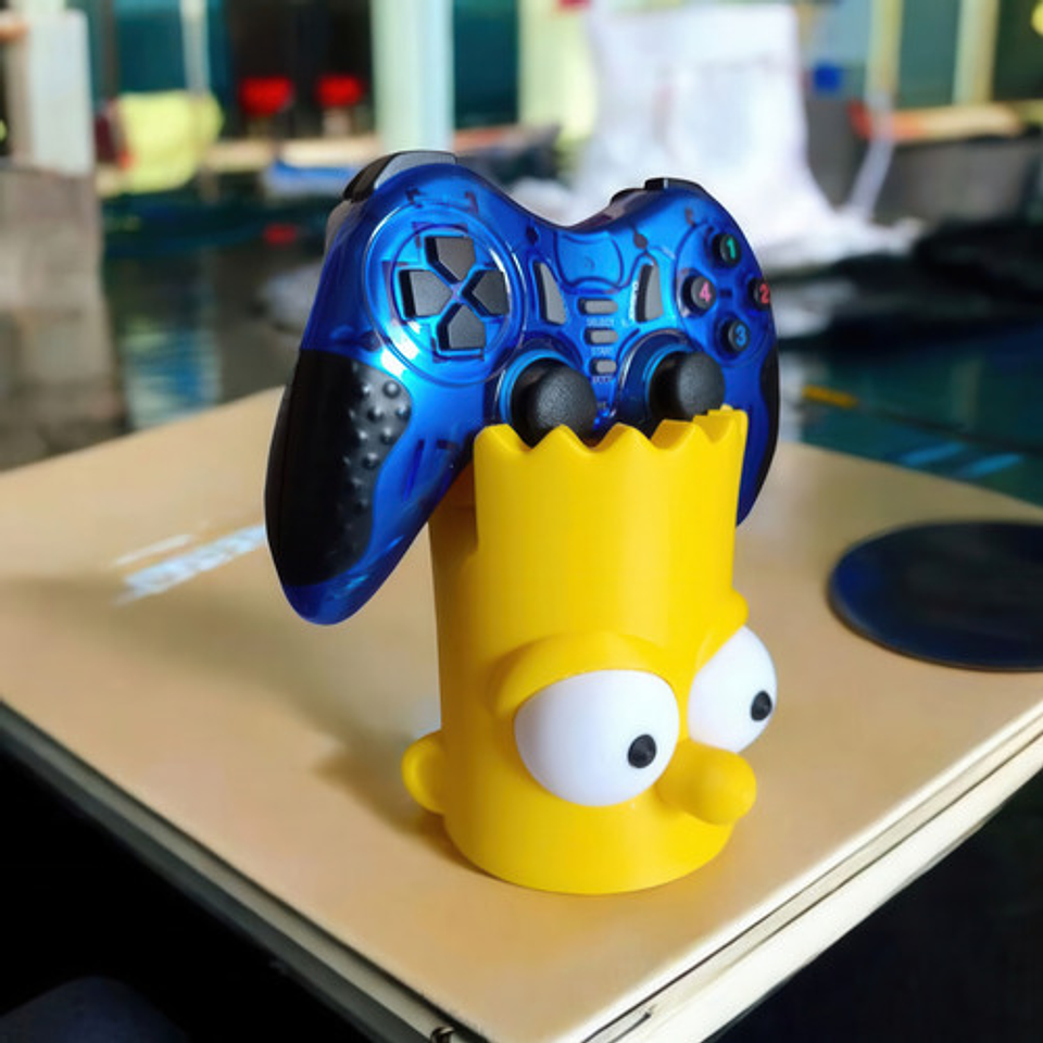 Soporte Para Control Xbox Ps4 Ps5 Bart Simpson 2
