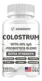 Calostro Bovino Colostrum 40%Igg Y Probióticos 120 Cápsulas - Miniatura 1