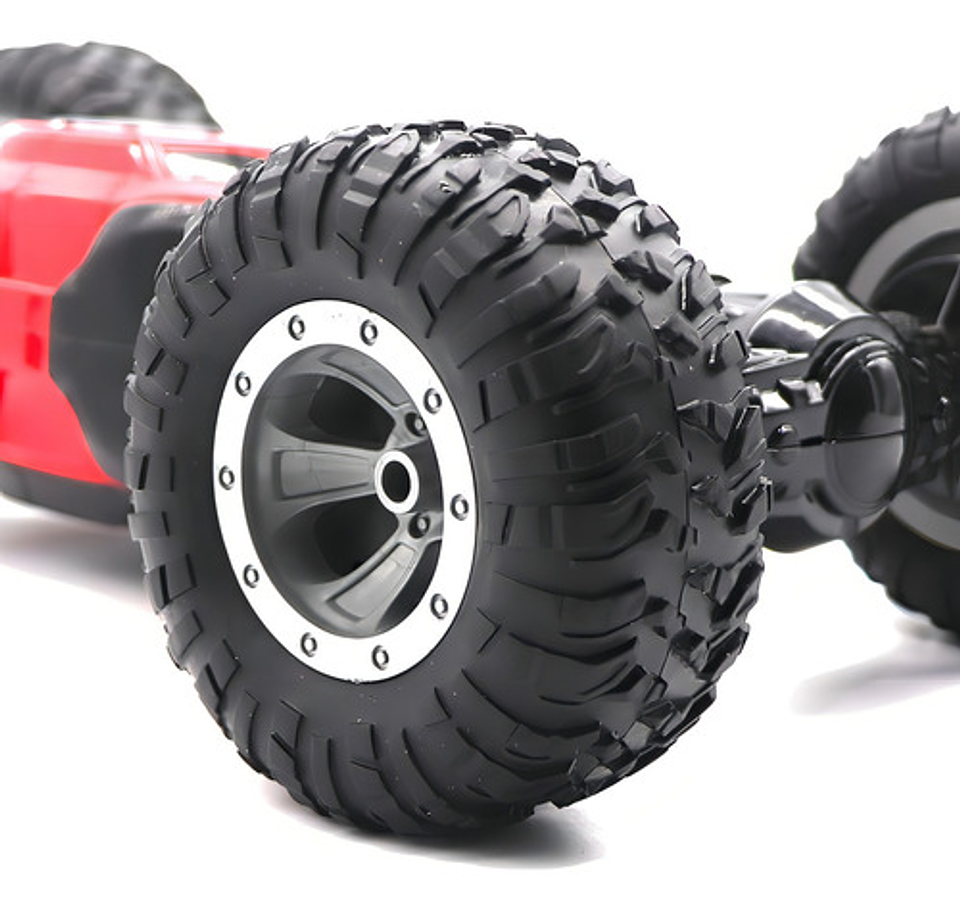 Auto Todo Terreno Rc 4x4 Hipac Jjrc Q70 Rc Azul 25km/h Batería 1:16 2